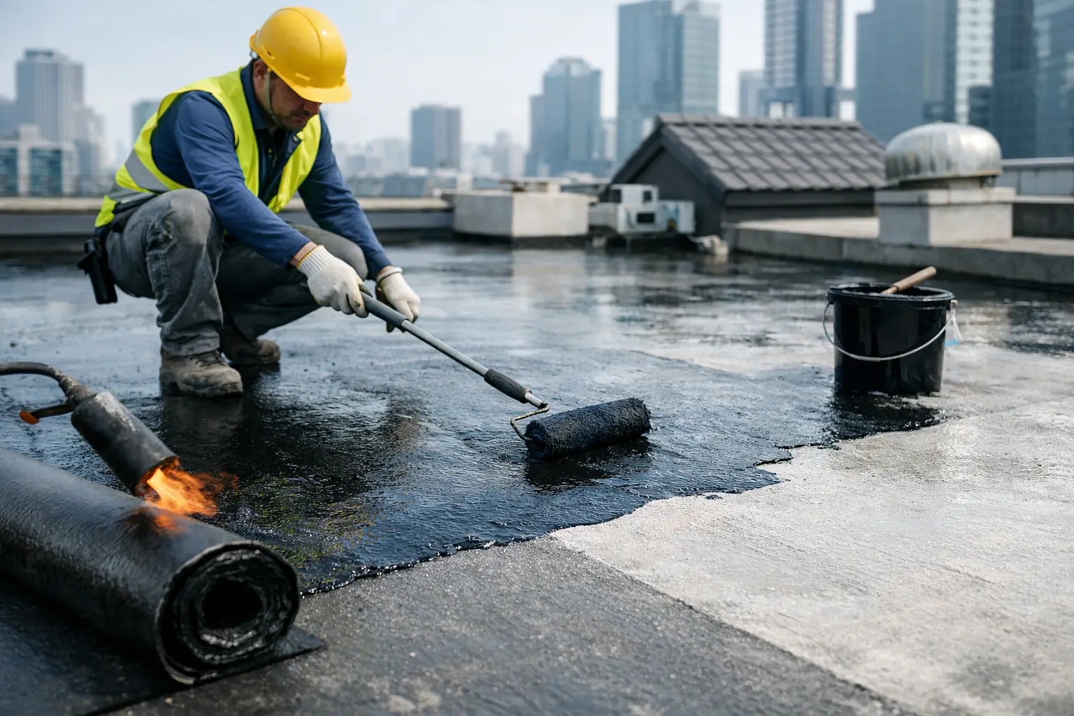 Waterproofing Bumbung Bangunan yang Tahan