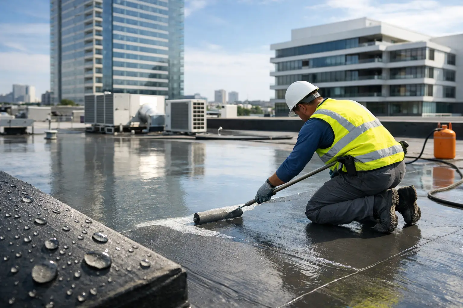 Waterproofing Bangunan Komersial yang Tahan Lama