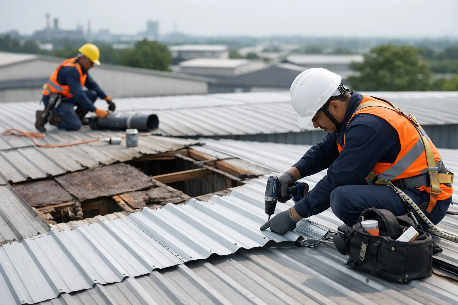 Panduan Pembaikan Bumbung Industri yang Tepat